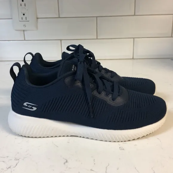 BOBS by Skechers® Sport Squad Tough Talk Women's Sneakers Size 8.5 Navy