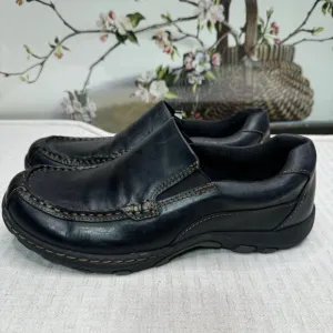 Boc Born Børn Concept Men Shoes Black 10 Leather Eric Slip On Comfort Loafers