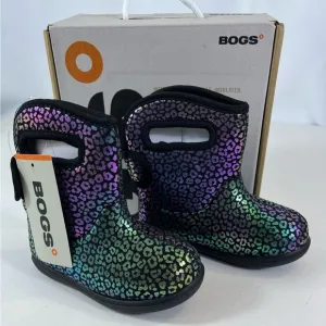 BOGS Baby II Rainbow Leopard All Weather Boots Size:8 NIB