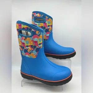 Bogs Girls Classic ll Joyful Floral Waterproof &amp; Weather Resistant | Size 7