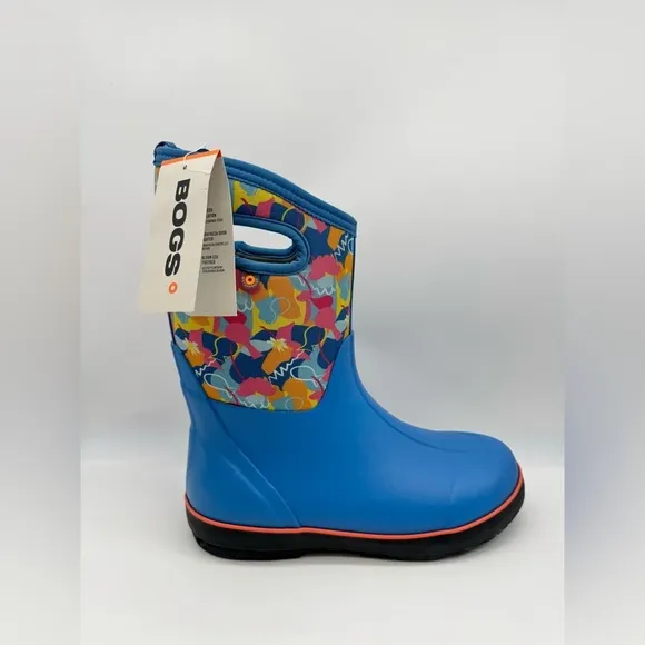Bogs Girls Classic ll Joyful Floral Waterproof &amp; Weather Resistant | Size 7