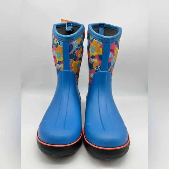 Bogs Girls Classic ll Joyful Floral Waterproof &amp; Weather Resistant | Size 7