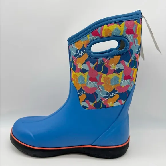 Bogs Girls Classic ll Joyful Floral Waterproof &amp; Weather Resistant | Size 7