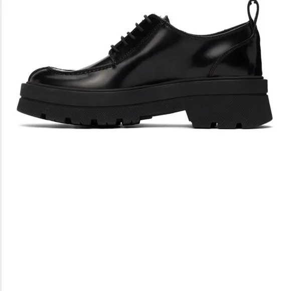 Boss Black Leather Loafers