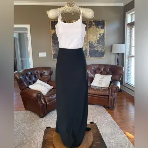 Boston Proper Beyond Travel Black Maxi Pencil Skirt