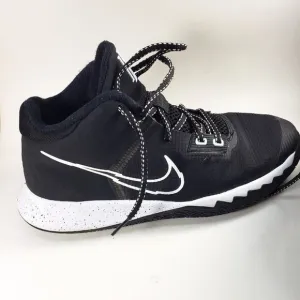 BOY Good Condition Sneakers, Black and White Nike, Size 7Y