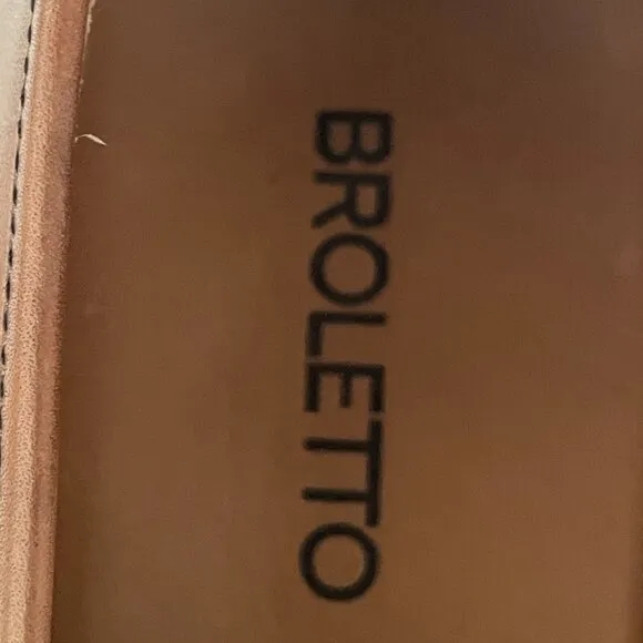 Broletto  Leather Loafers,‎ in Cognac, Tan, Size 12, CN57963