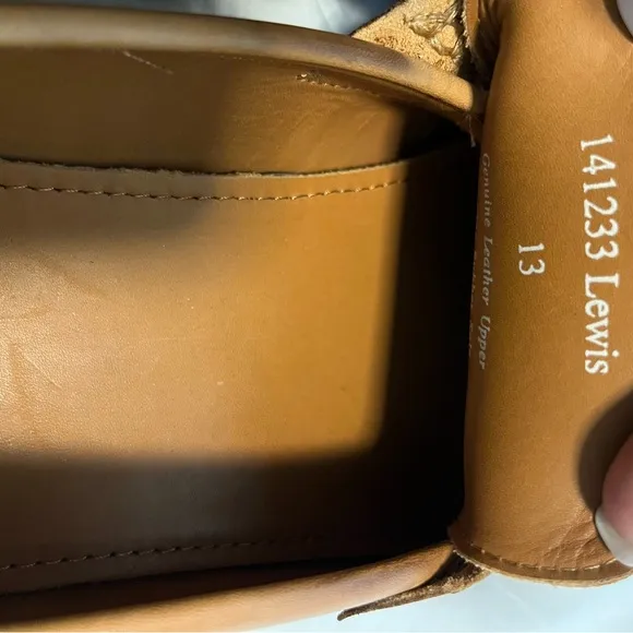 Brown Leather Men's Loafers - New w/o tags.