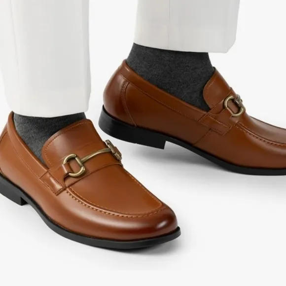 Bruno Marc Men's Brown Loafers NWT Size 12