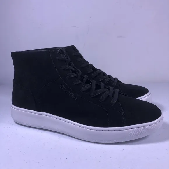 CALVIN Klein Frey Suede High Top Fashion Sneakers