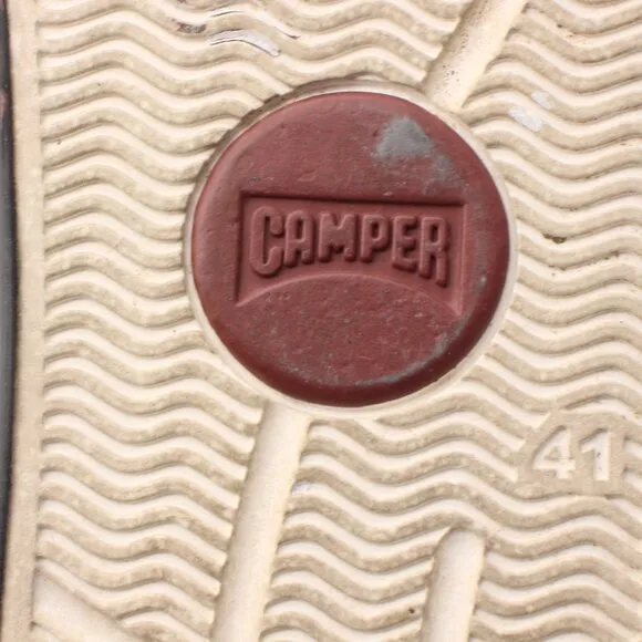 Camper Andratx Men's Size EU 41 White Leather Lace Up Comfort Fashion Sneakers