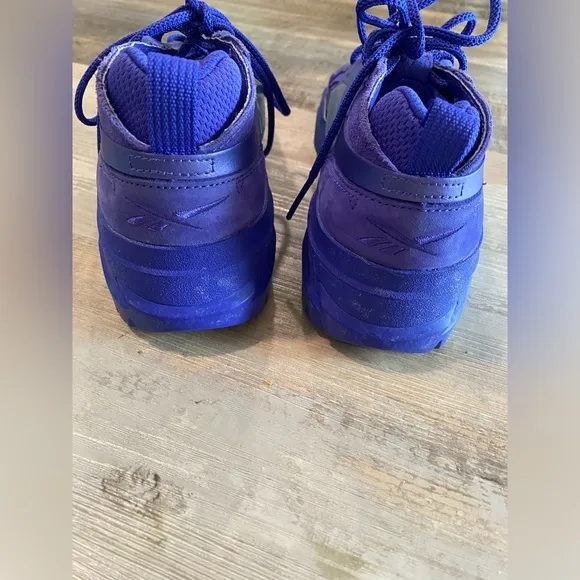 Cardie B purple sneakers 7.5