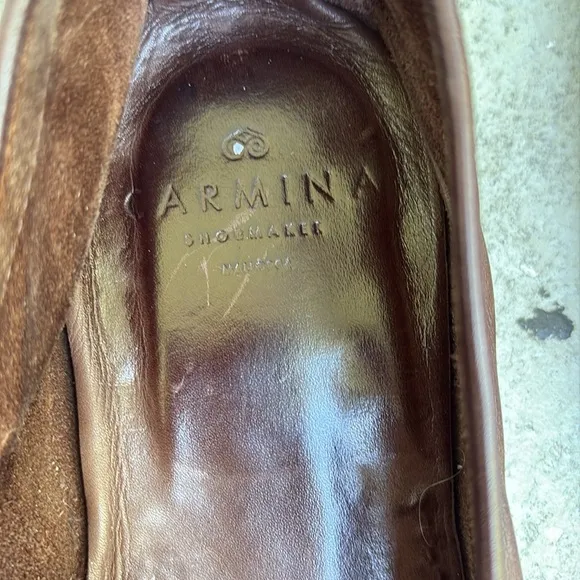 Carmina soft loafers