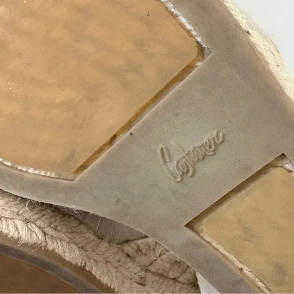 Castaner Wedge Shoes  Ankle Strap Jute Sole Espadrilles sz 39 = US 8.5 preworn