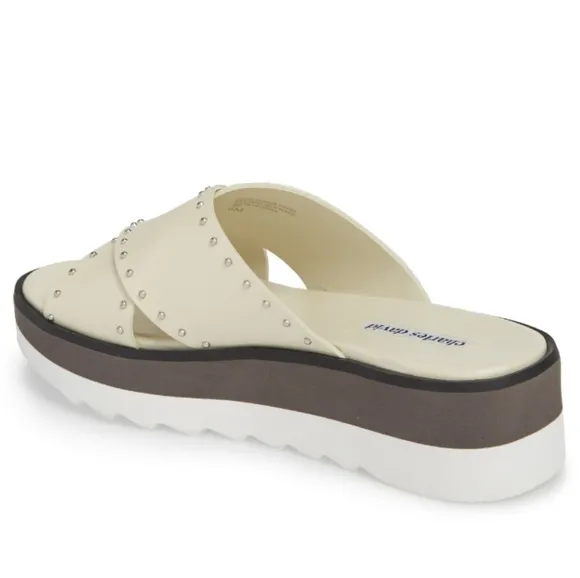 Casual Chic Charles David Platform Slides