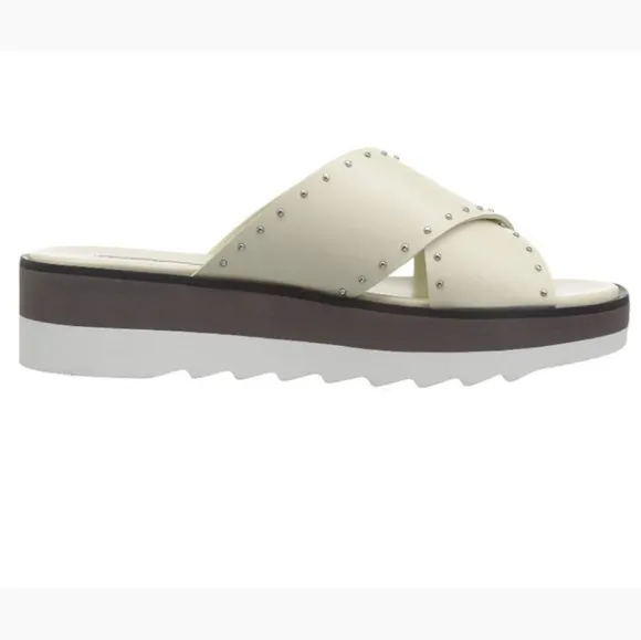 Casual Chic Charles David Platform Slides