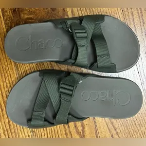 Chaco Sport Slides, Green
