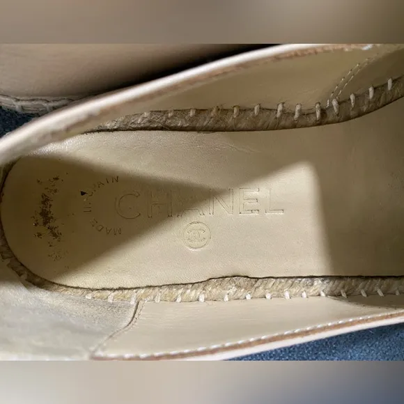 Chanel Espadrilles LambskinVintage