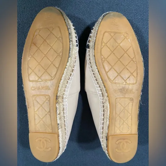 Chanel Espadrilles LambskinVintage