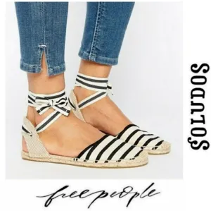 Chic Soludos x Free People Striped Espadrilles