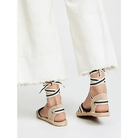 Chic Soludos x Free People Striped Espadrilles