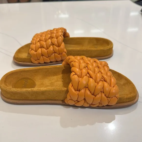 Chloe Kacey Braided Slide 37 NEW