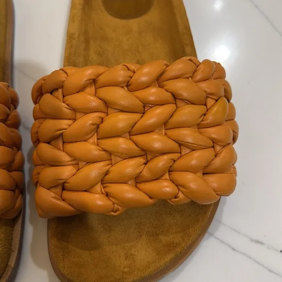 Chloe Kacey Braided Slide 37 NEW