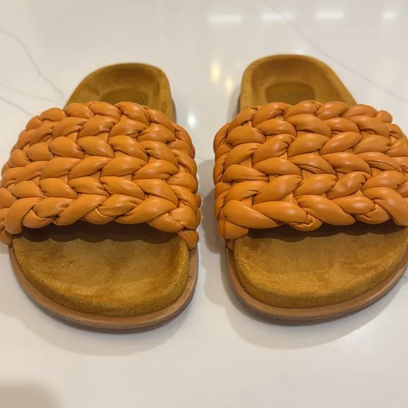 Chloe Kacey Braided Slide 37 NEW