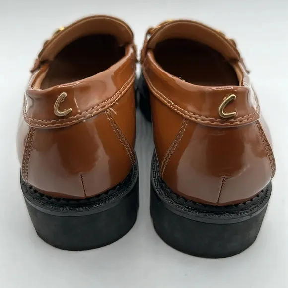 Circus NY by Sam Edelman Women Medium Deana Lug Bit Loafers, Dark Mocha