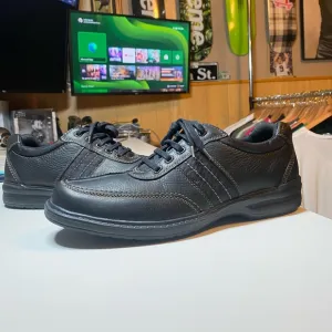 Clarks Black Leather Split Toe Fashion Sneakers Oxfords Shoes Mens 11 SN 13287