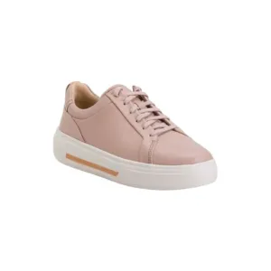 CLARKS Leather Wide Hollyhock Walk Comfort Sneakers size various