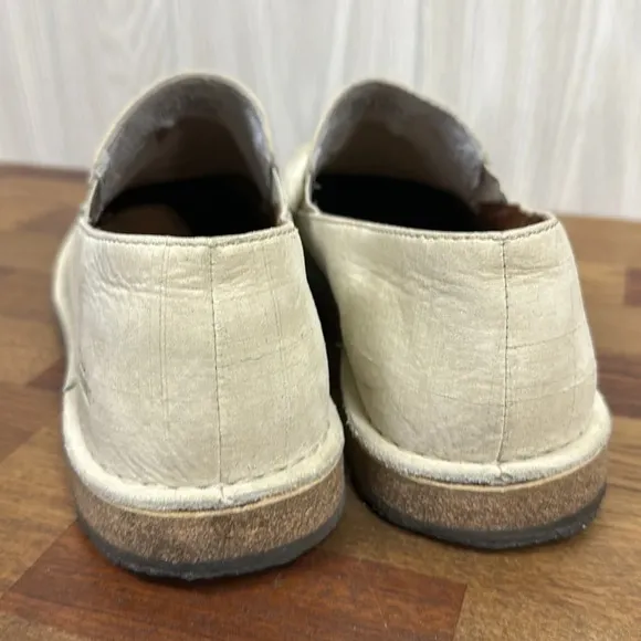 Clarks Originals Men 12 Loafers Berber Slip On Comfort‎ Cream Ivory Low Top Shoe