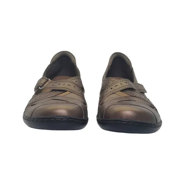Clarks Ultimate Comfort Leather Loafers Ashland Spin Q Women's 9
