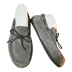 Coach Jasper Suede Leather Slip-On Loafers Gray Size 7D Men’s