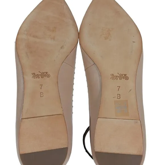 Coach Jody Ballet Flats EUC $125 Flats size 7B    S2443
