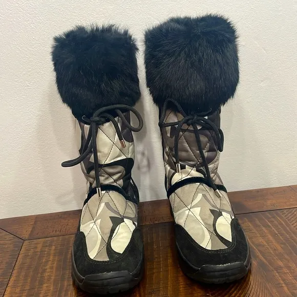 COACH Sasha Quilted Boots