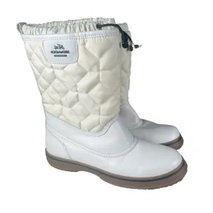 Coach Sparrow  quilted waterproof winter boots 7B