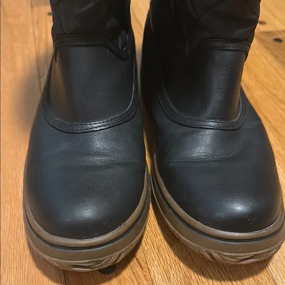 Coach Women's Black Quilted Boots Sz 8.5 Samara Anline All Winter Weatherboot