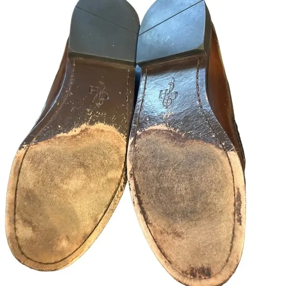 Cole Haan Mahogany Pinch Tassel Loafers - Comfort &amp; Style Size 10.5