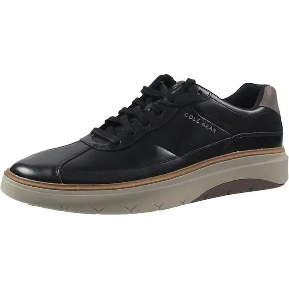 Cole Haan Mens Black Two Tone Man Made Casual And Fashion Sneakers New
