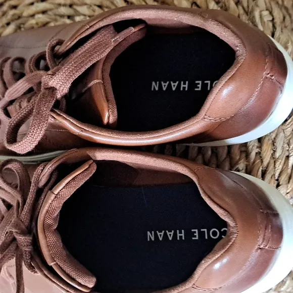 COLE HAAN MENS GRAND CROSSCOURT II BROWN LEATHER FASHION/CASUAL SNEAKERS S-11