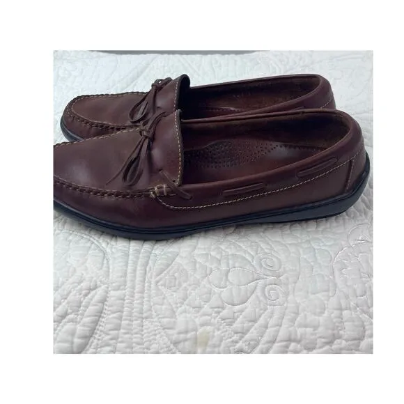 Cole Haan Men's Size 10 Brown Leather Slip on Comfort Loafers