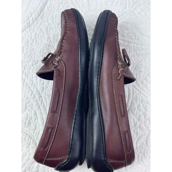 Cole Haan Men's Size 10 Brown Leather Slip on Comfort Loafers