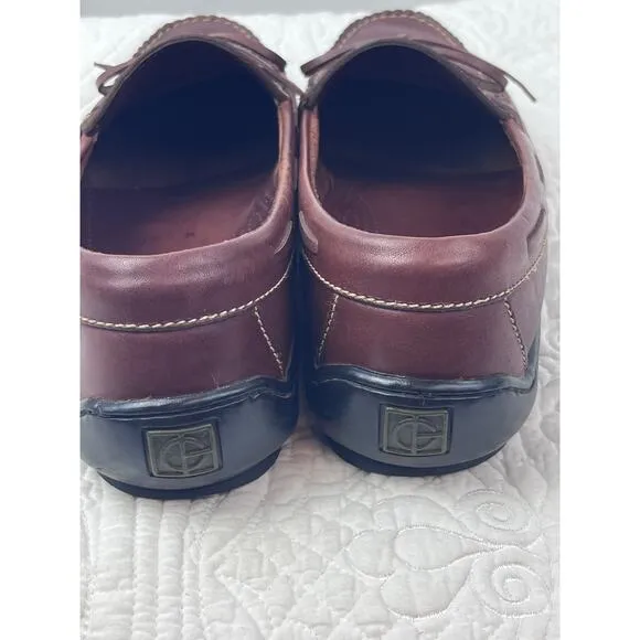 Cole Haan Men's Size 10 Brown Leather Slip on Comfort Loafers