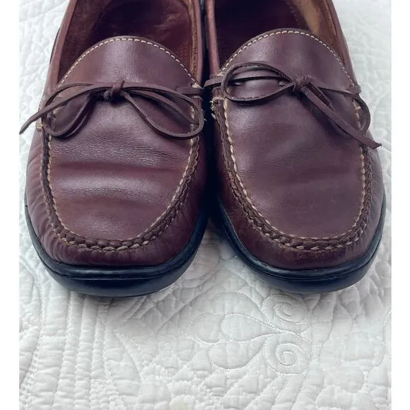 Cole Haan Men's Size 10 Brown Leather Slip on Comfort Loafers