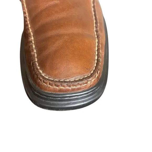 COLE HAAN Santa Barbara Slip On Loafers Brown NikeAir Sole 07184 Mens 9 1/2 M