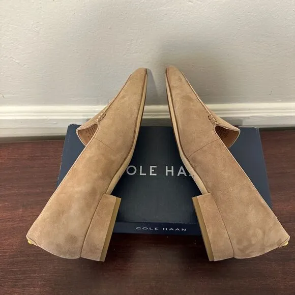 Cole Haan women’s Vivian Pointed Toe suede Loafer size 7, NIB