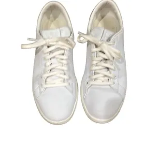 Cole Haan Women’s 6.5 Grandpro White and Tan Casual Shoes Fashion Sneakers