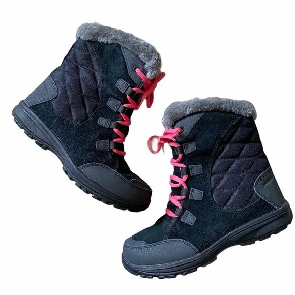 Columbia Ice Maiden Waterproof Boots Youth Kids Sz 3