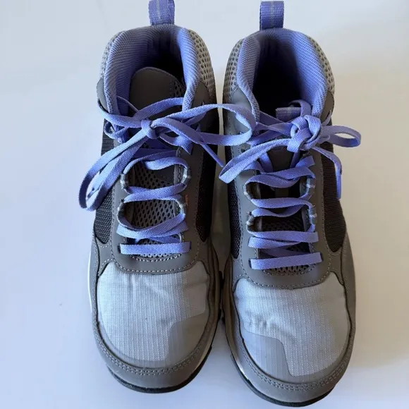 COLUMBIA Women's FLOW CENTRE Hiking Shoes Sneakers Steam Fairytale Size 7